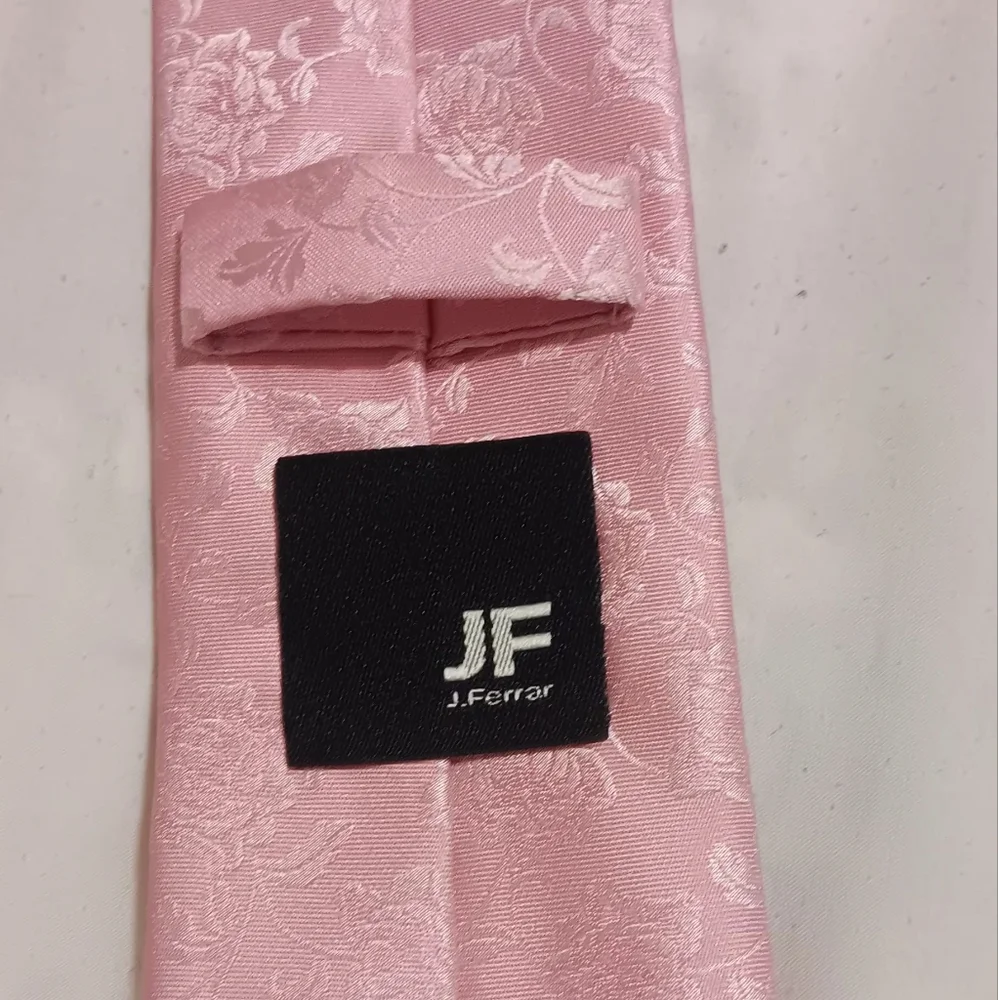 JF J. Ferrar Men Neck Tie Floral Print‎  57